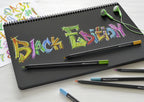 Faber-castell kleurpotloden - black edition - 24 stuks - fc-116424