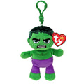 Ty beanie boo sleutelhanger - marvel hulk