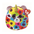 Ty squish a boo knuffelkussen luipaard giselle 8 cm