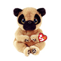 Ty beanie babies bellies izzy pug, 15cm