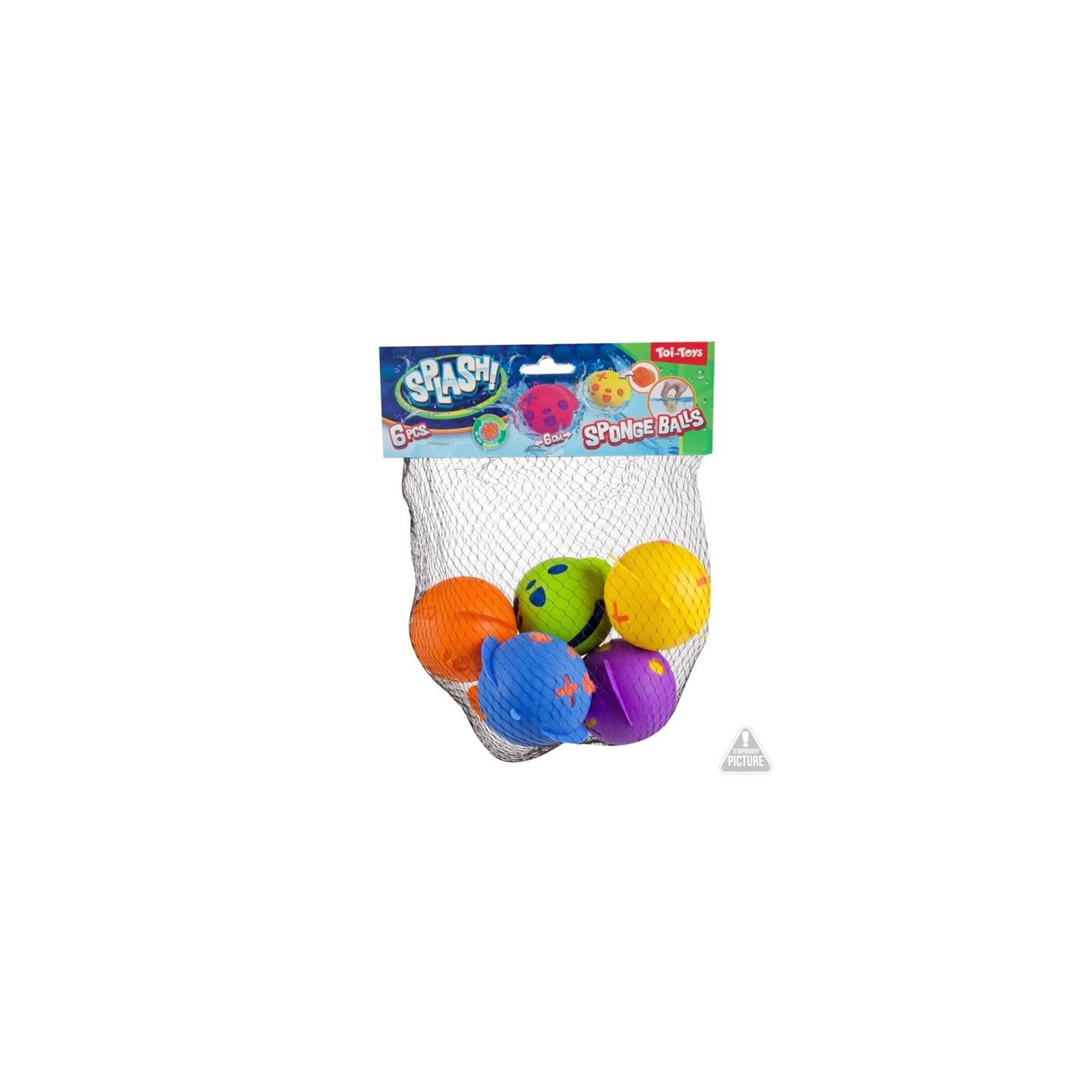 Toi-Toys - Toi-Toys splash super splashballen 6 stuks 6cm