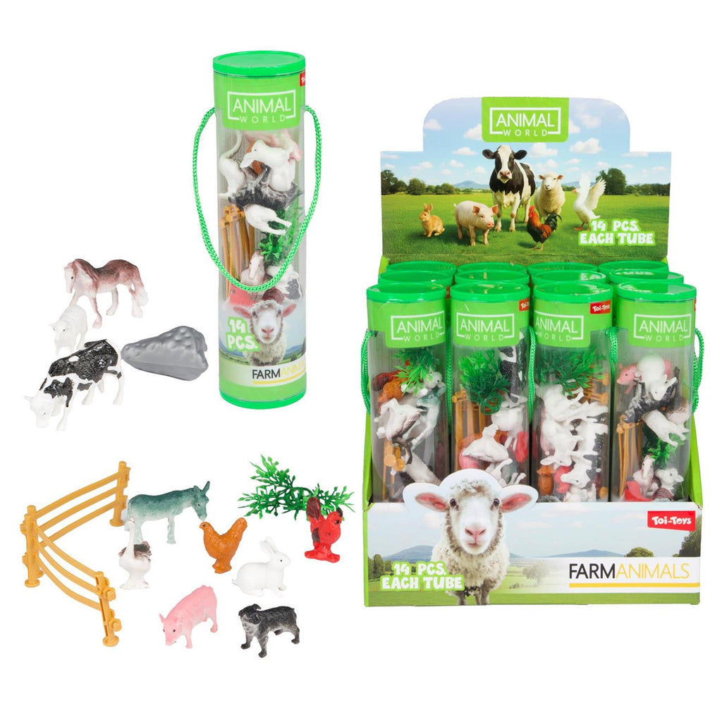 Toi-Toys - Toi-Toys Animal world speelset boerderij 14-delig