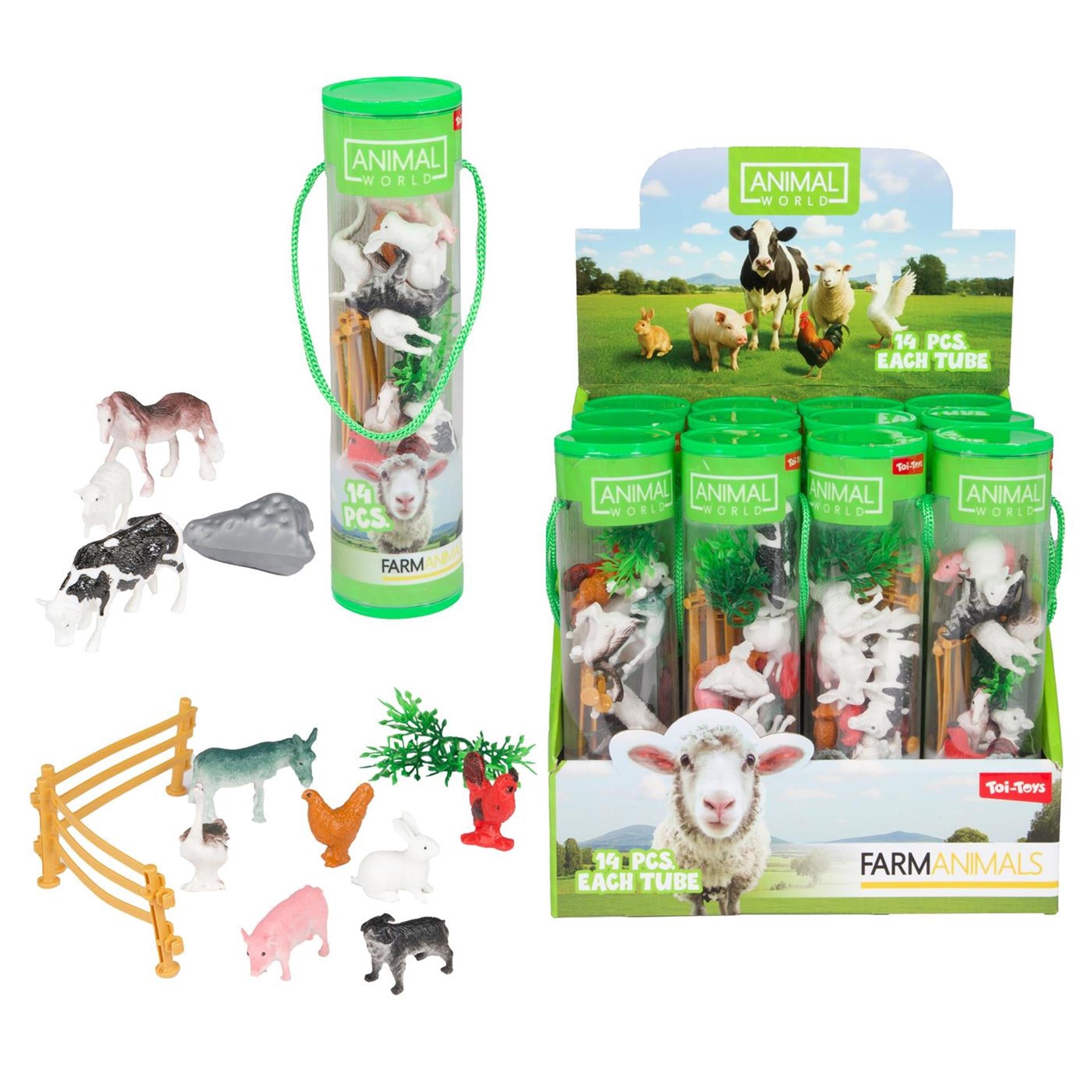 Toi-Toys - Toi-Toys Animal world speelset boerderij 14-delig