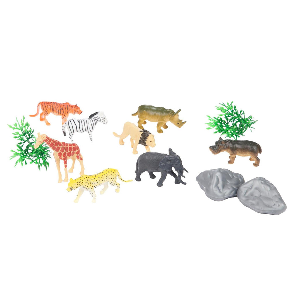 Toi-Toys - Toi-Toys Speelset -wilde dieren-12dlg in koker