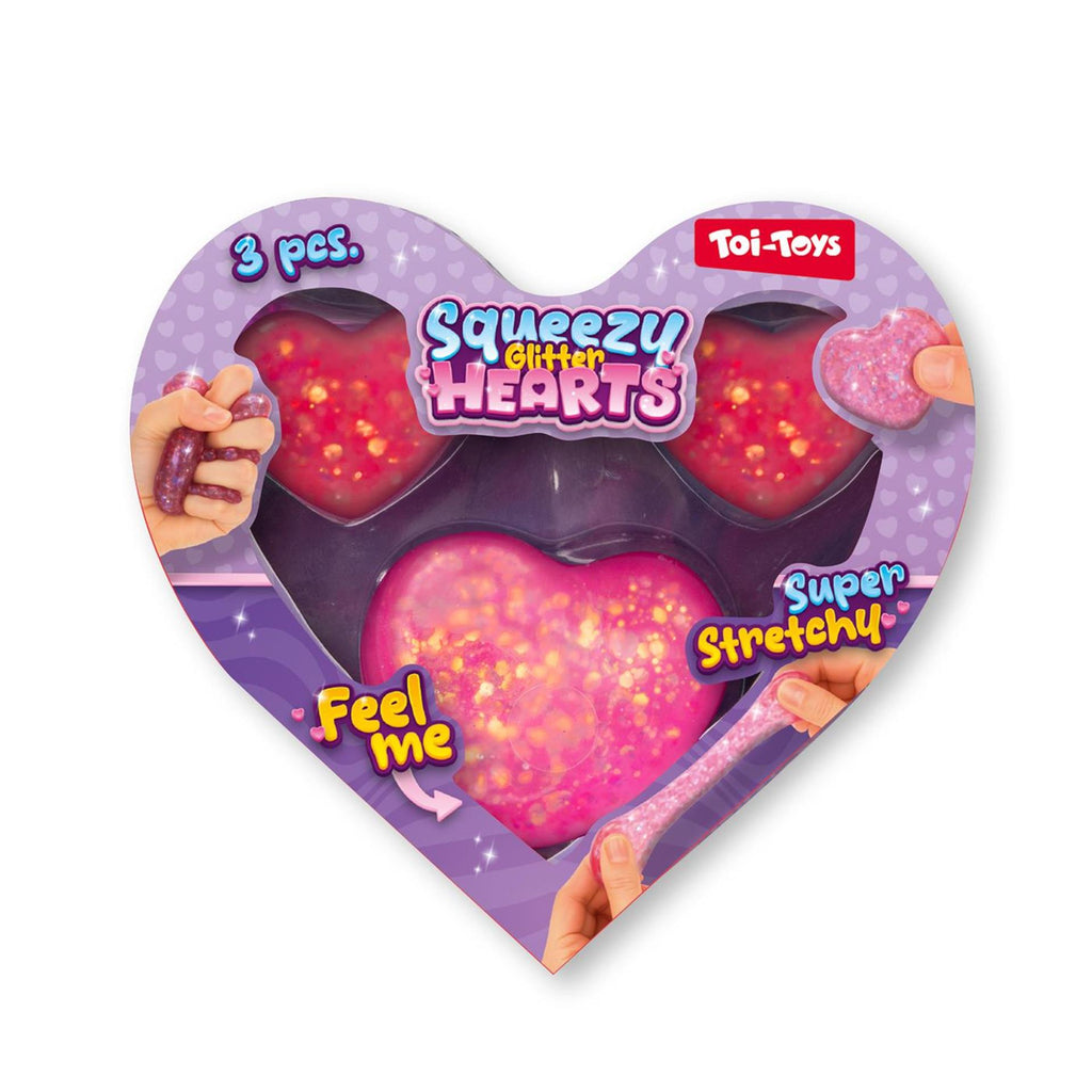 Toi-Toys - Toi-Toys Knijphartjes sugarglitter 45-65cm 3st