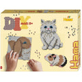 Hama strijkkralenset gift box - schattige dieren, 4000st.