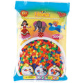 Hama strijkkralen 3000 stuks neon