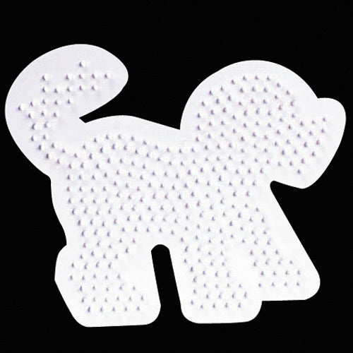 Hama strijkkralen grondplaat hond