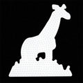 Hama - Hama strijkkralen grondplaat giraffe wit