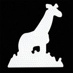 Hama - Hama strijkkralen grondplaat giraffe wit