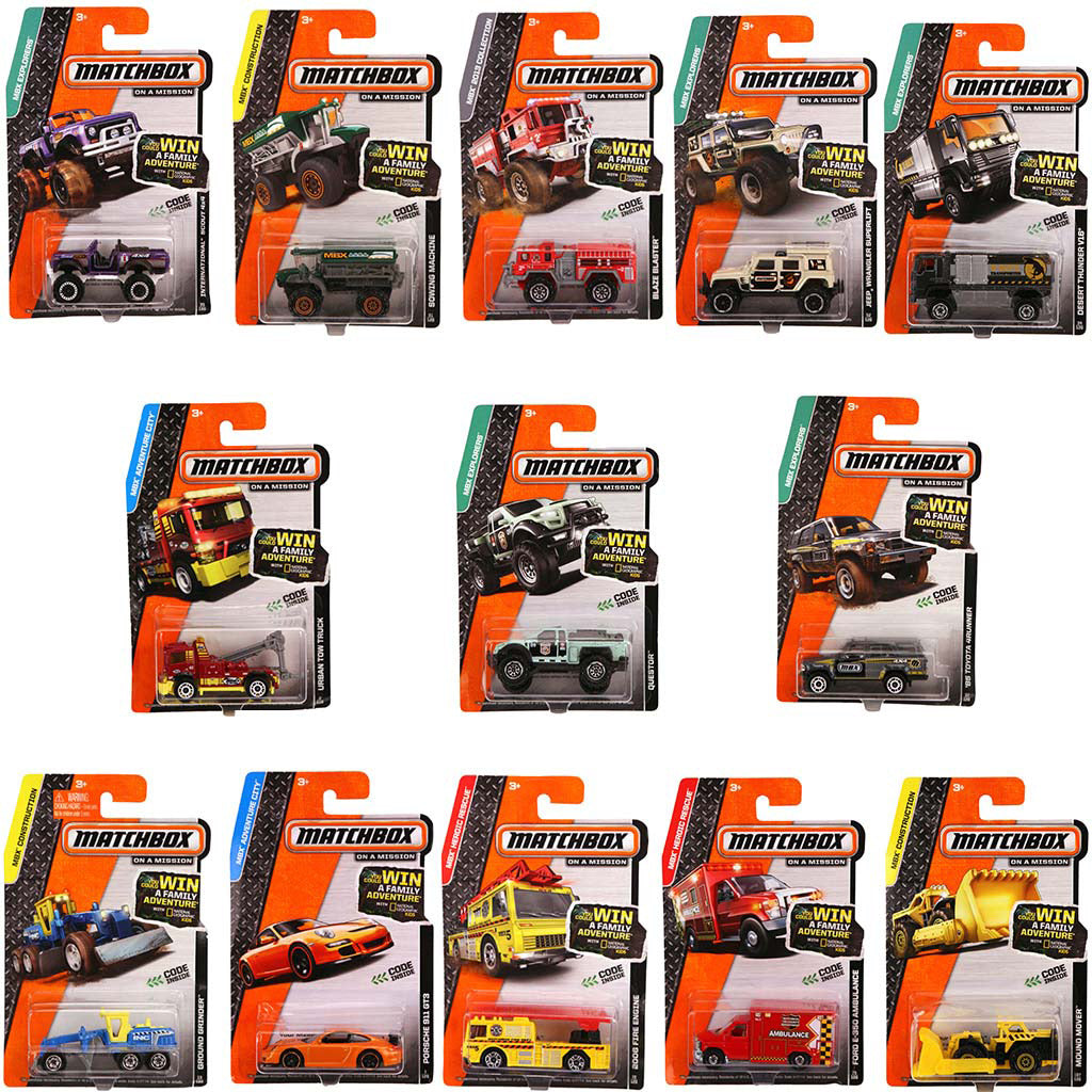 Mattel - | 6 stuks