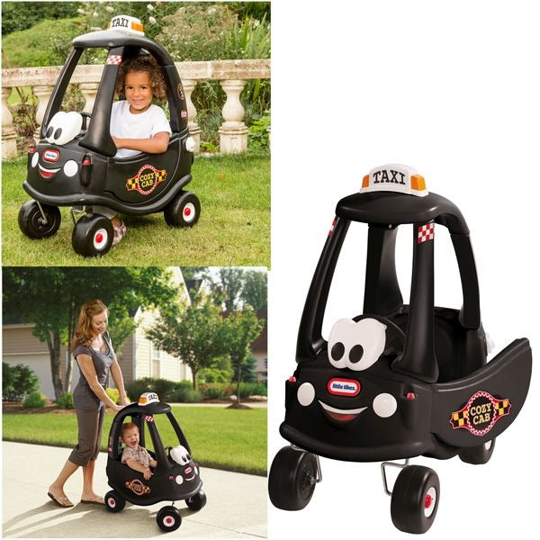 Little Tikes - Little Tikes cozy coupe taxi loopauto zwart