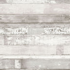 Noordwand Noordwand Behang Homestyle Wood gebroken wit en grijs