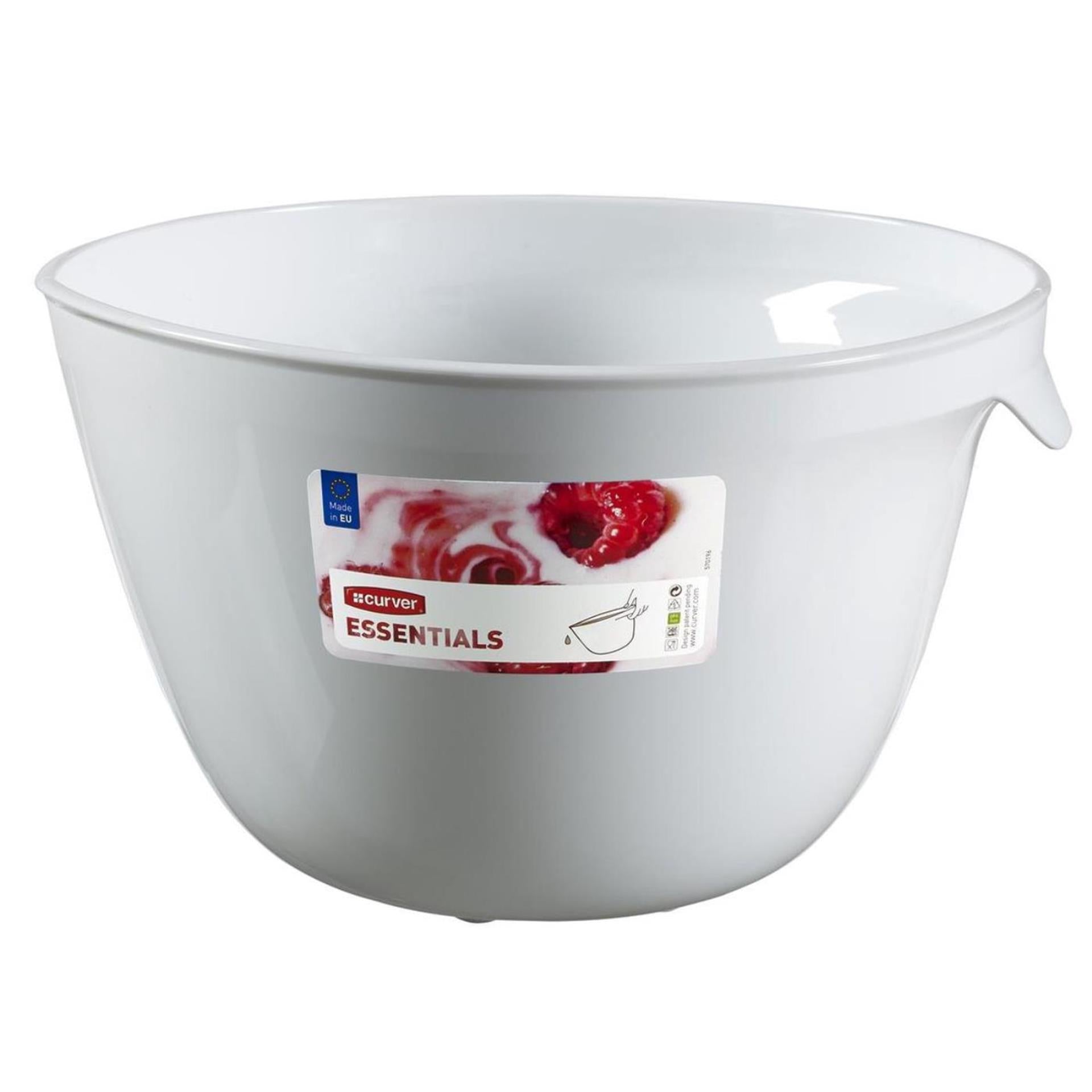 Curver essentials beslagkom 3.5l wit