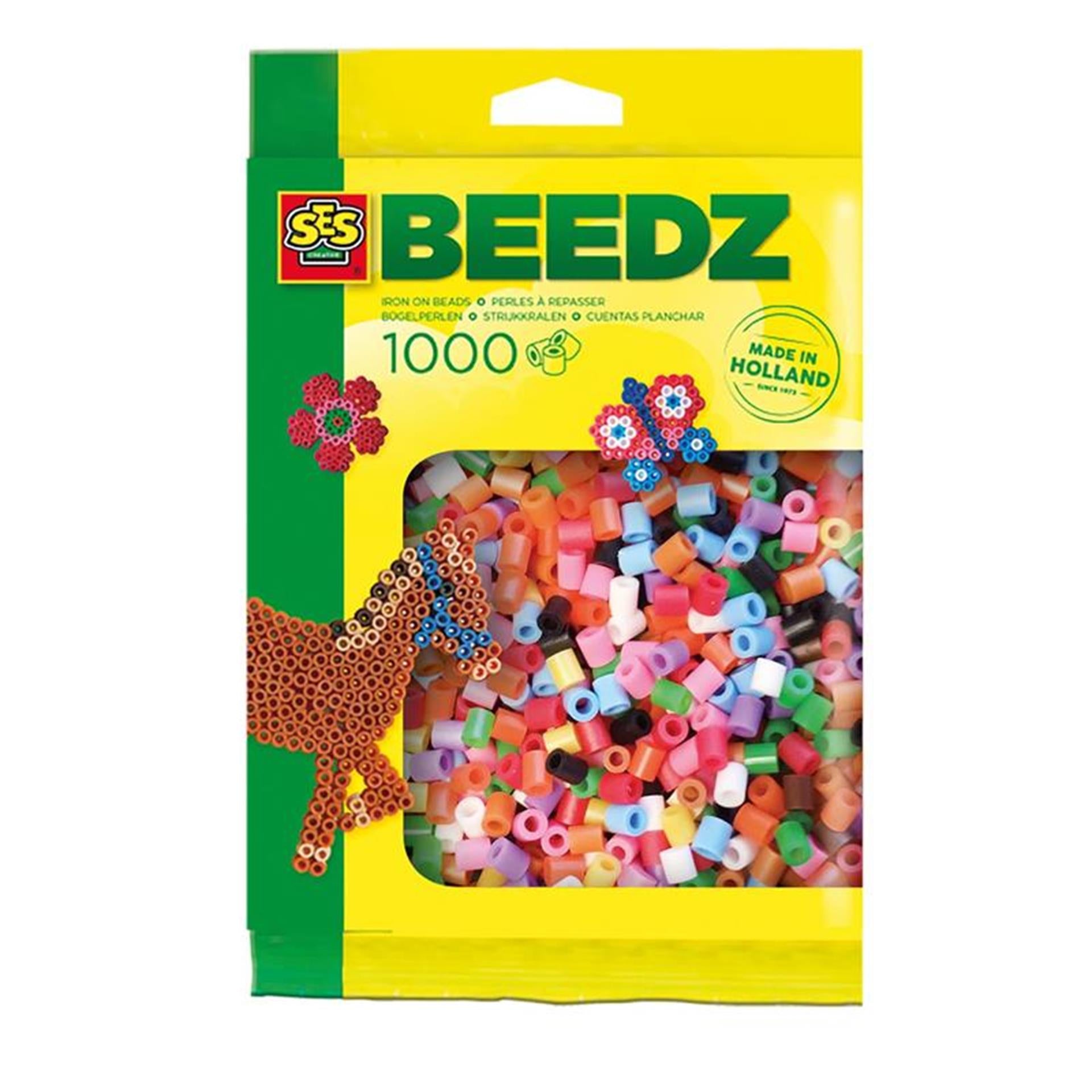 Ses - Ses beedz strijkkralen 1000 mix basic