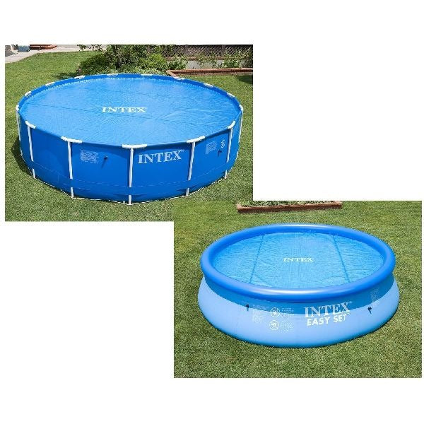 Intex 29020 solar cover afdekzeil voor zwembaden van 244 cm