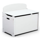 Delta children tb83460gn-130 houten opbergkist met rugleuning wit