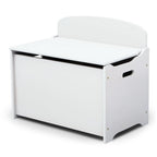 Delta children tb83460gn-130 houten opbergkist met rugleuning wit