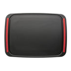 Brund easy cut snijplank 41x30x0.8 cm zwart rood