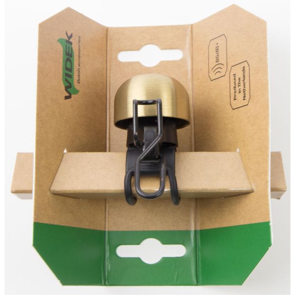 Qibbel - bel paperclip xxl pvd-coated goud