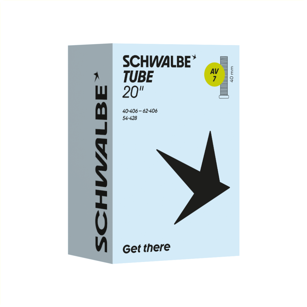 SCHWALBE - SCHWALBE Tube (av7) - 20'' (40/62-406) - schrader