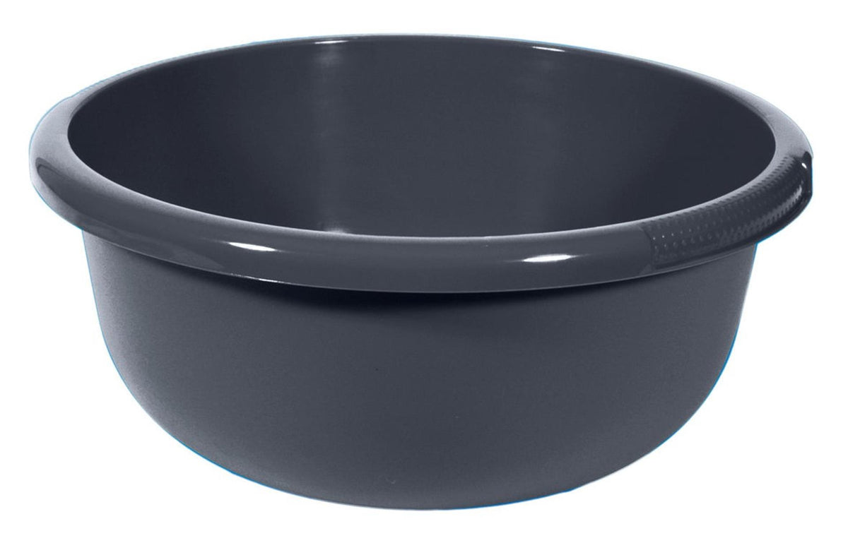 Curver afwasteil rond 10,5 liter antraciet diameter 36xh16cm<br>