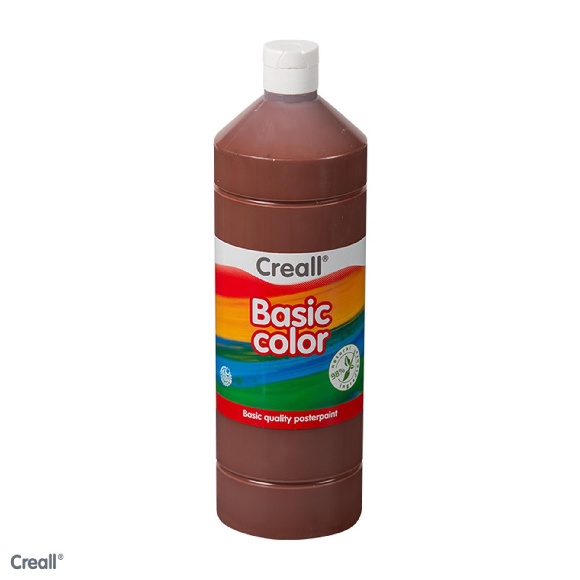 Creall - schoolverf donkerbruin - 500ml