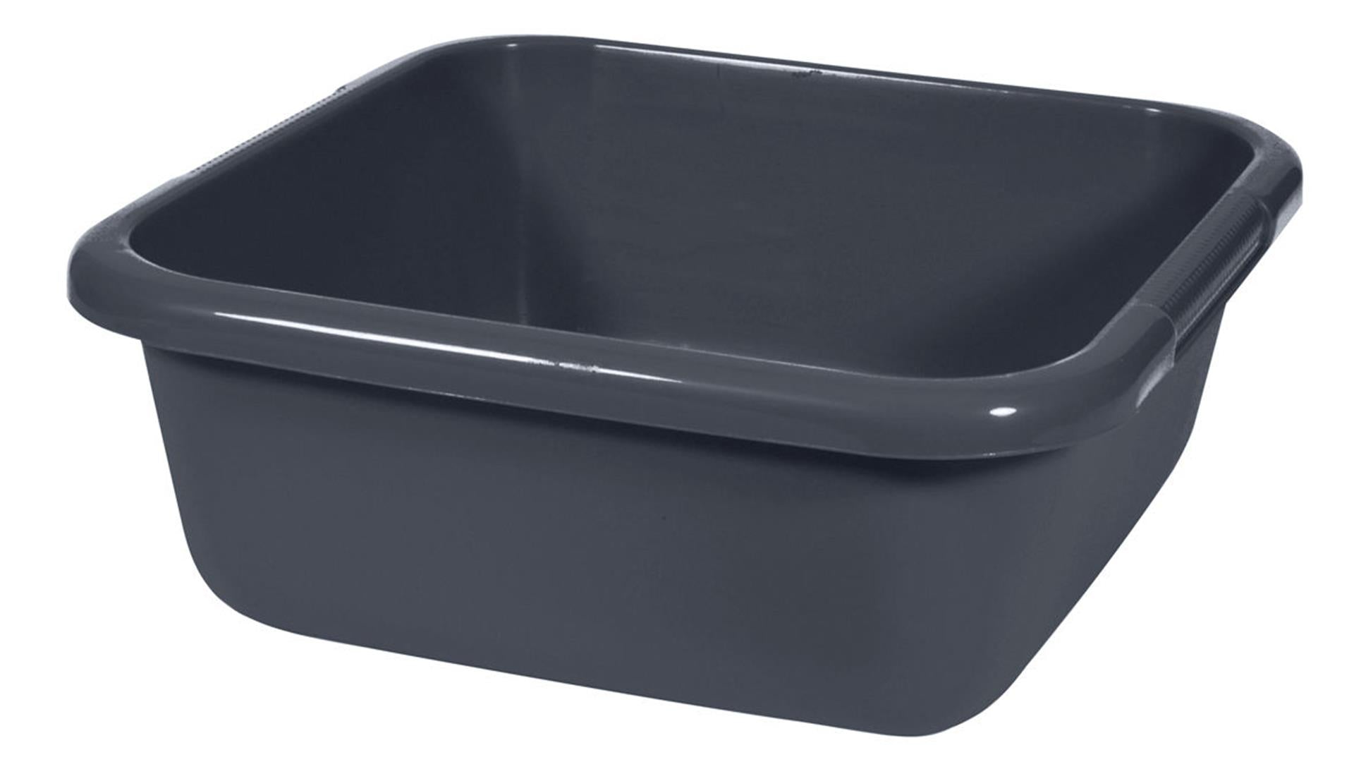 Curver - Curver afwasteil vierkant 15 liter antraciet 39x39xh15cm