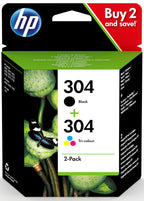 Hp inktcartridge 304 zwart + 3 kleuren
