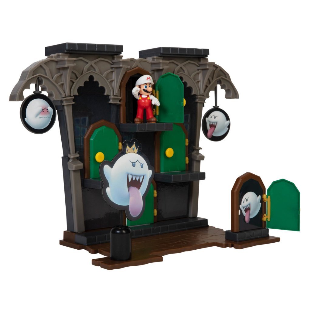 Mario boo mansion set inclusief 6,5 cm mario figuur