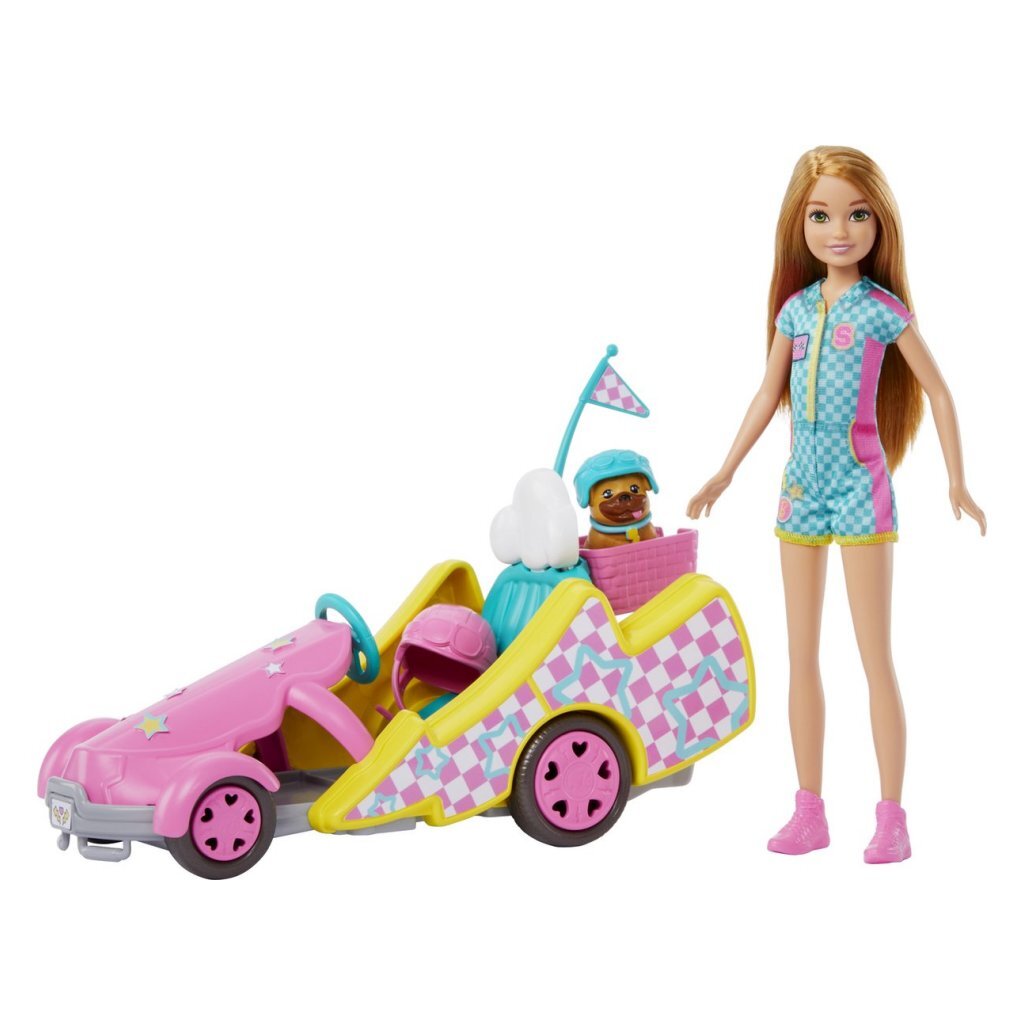 Barbie stacie go kart