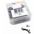 Bofix kabel ond. kabel frame klem 3 voudig met parker a 25