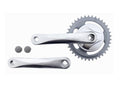 Vinty - Vinty crankstel 38t ?" 170mm jisaluminium zilver