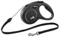 Flexi rollijn classic cord zwart