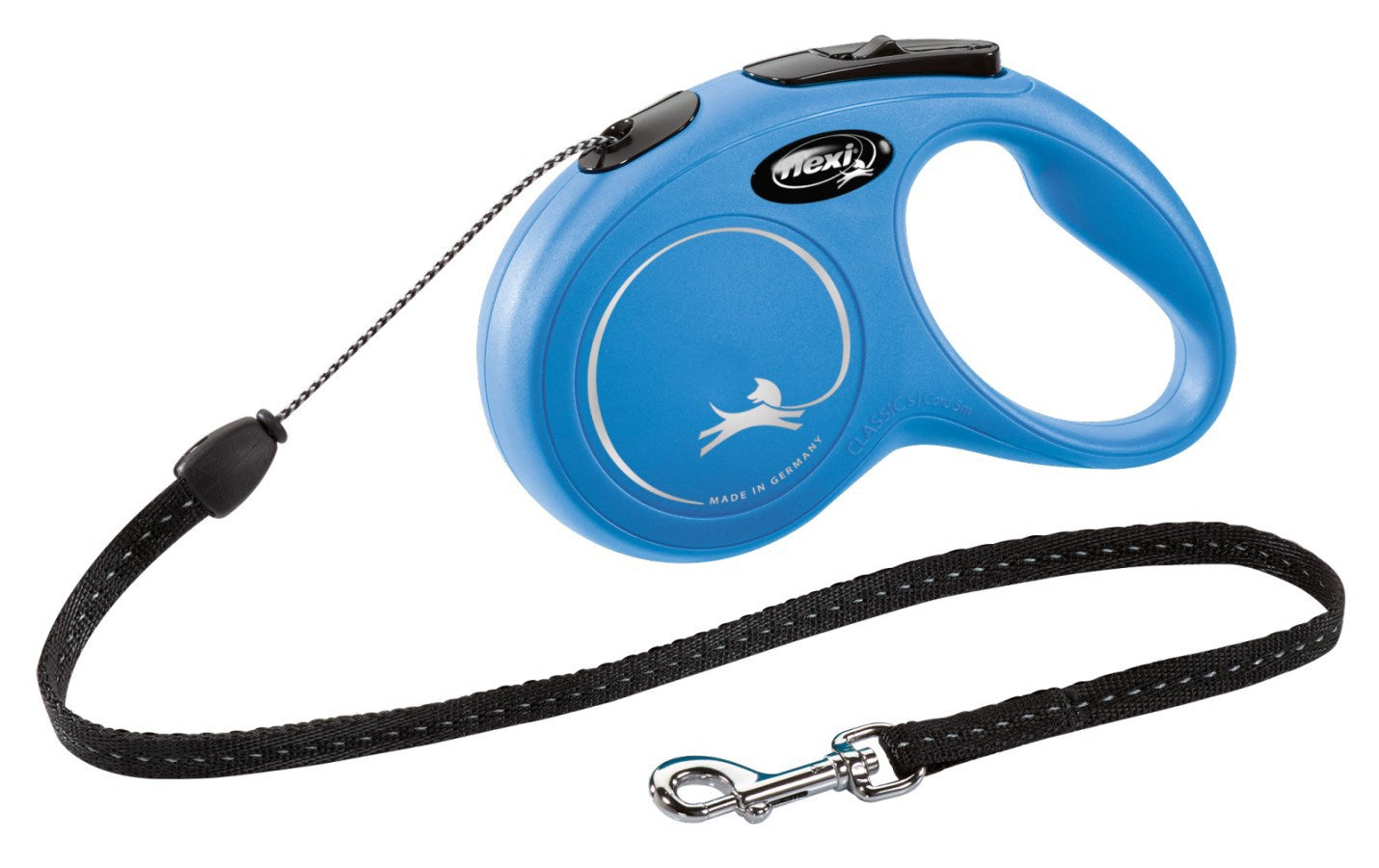 Flexi - Producten/ rollijn new classic koord blauw s5 meter tot 12kg