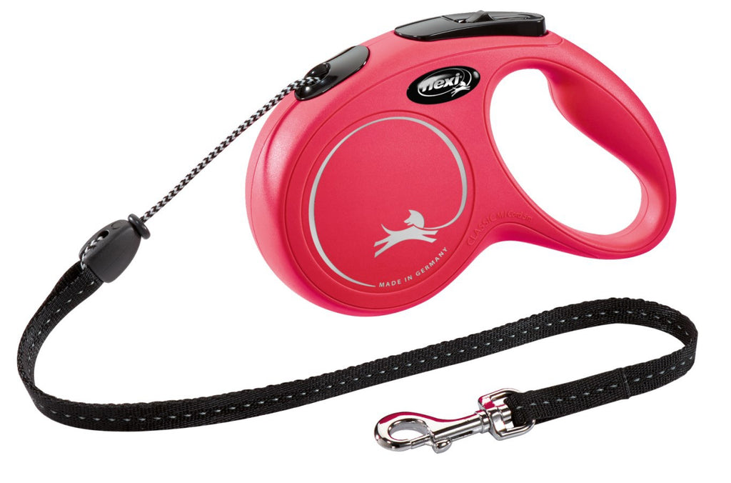 Flexi rollijn classic cord rood