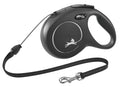 Flexi rollijn classic cord zwart