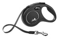Flexi - Producten/ rollijn new classic band zwart s5 meter tot 15kg