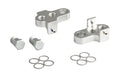 Mirage - crankverkorters met rvs bouten aluminium t6 zilver