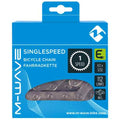 M-Wave M-wave (kmc) chaîne e-bike single speed 1/2x3/32 112 maillons argent