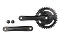 Vinty crankstel 38t 1 8“, crank 170mm met disc, zwart