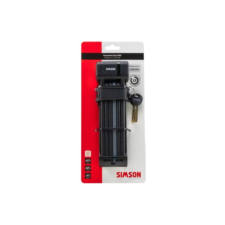 Simson - Vouwslot easy 96cm | art2 | security level 13