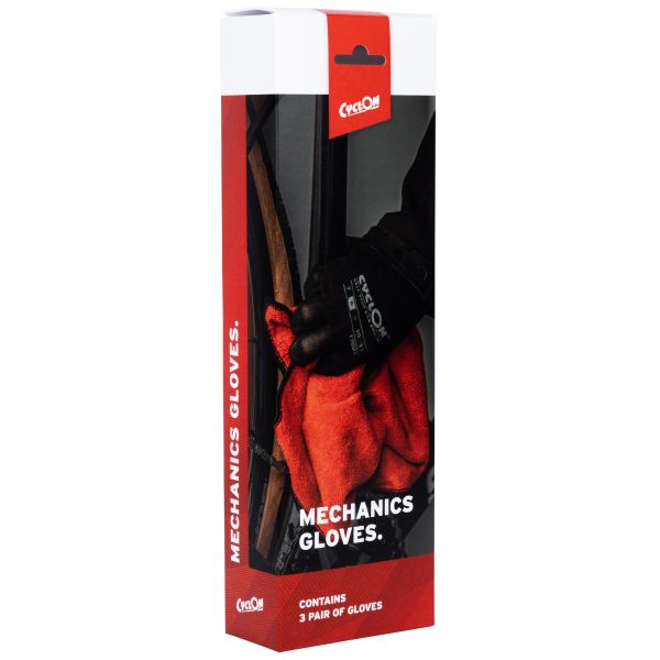 Cyclon - Montagehandschoenen m10 - geel (20 paar)