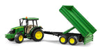 Bruder john deere tractor 5115 m met aanhanger 1:16