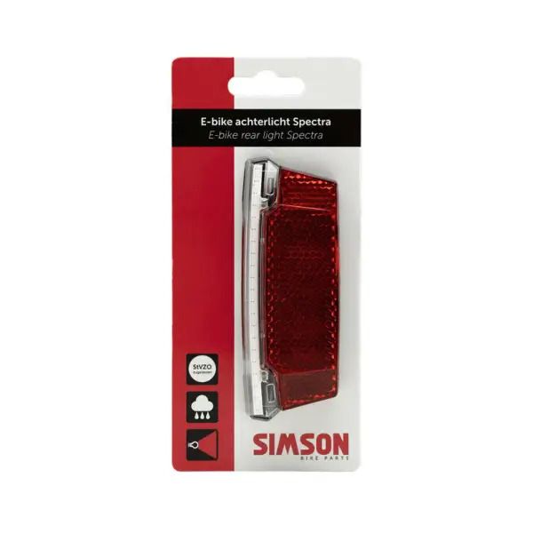 Simson achterlicht spectra e-bike 6-48v 50 80mm stvzo