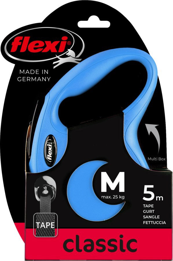 Flexi rollijn classic tape blauw