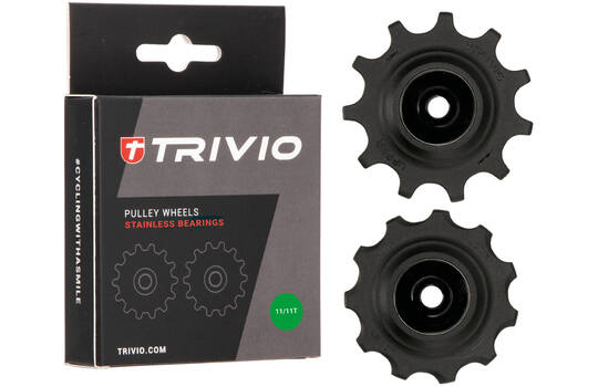 Trivio - Trivio - derailleurwieltjes 11/11t stainless lagers