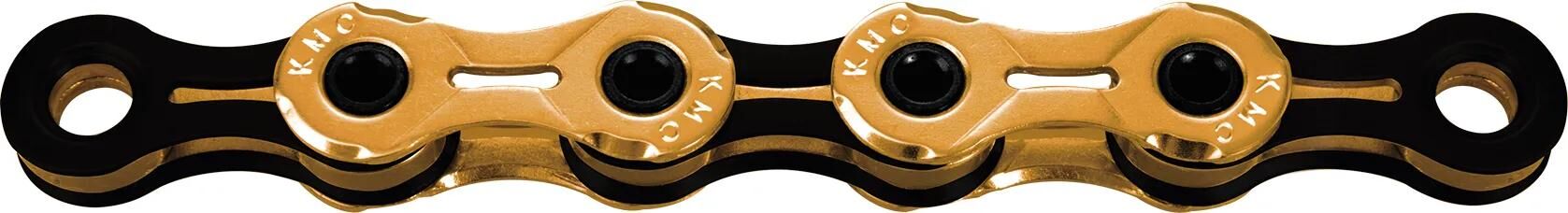 KMC - kette "x11sl" chain x11sl ti-n gold/black waxed