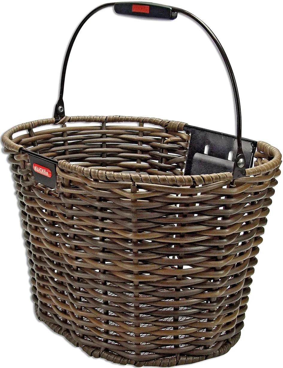 KLICKfix - KLICKfix korb "structura oval" fr.basket r&k structura oval brown