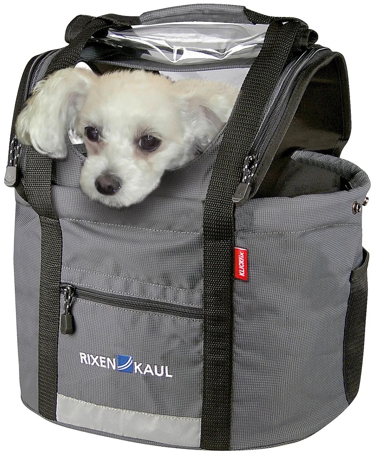 RIXEN & KAUL - RIXEN & KAUL korbtasche "doggy" basket bag r&k doggy grey